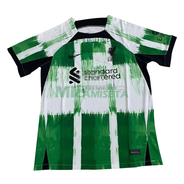 Camiseta liverpool 2023/2024 Verde/Blanco