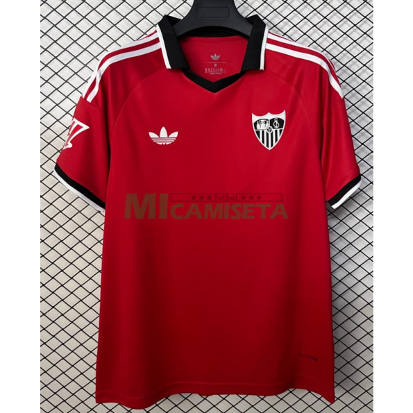 Camiseta Sevilla FC Segunda Equipación 2026/2027 Rojo con Parche La Liga