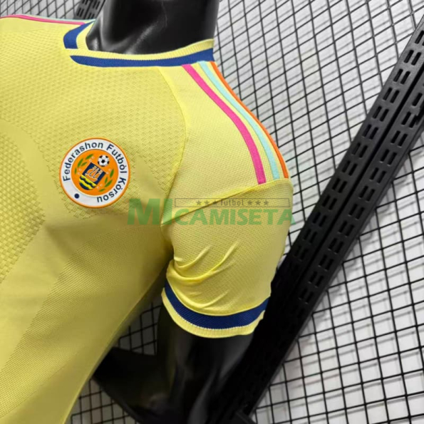Camiseta Curacao Segunda Equipación Mundial 2026 Amarillo Claro (EDICIÓN JUGADOR)