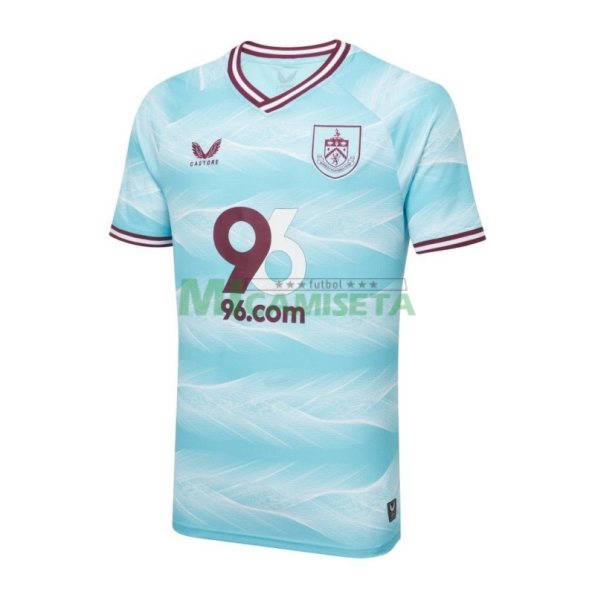 Camiseta Burnley FC Segunda Equipación 2025/2026 Azul Claro