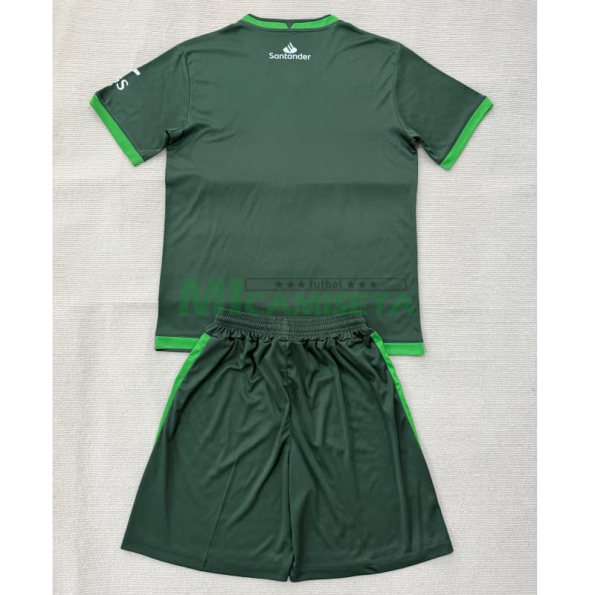 Camiseta Racing de Santander Segunda Equipación 2025/2026 Verde Niño Kit