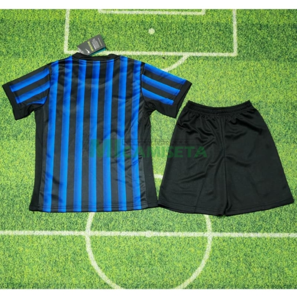 Camiseta Inter de Milan Primera Equipación 2025/2026 Azul/Negro Niño Kit