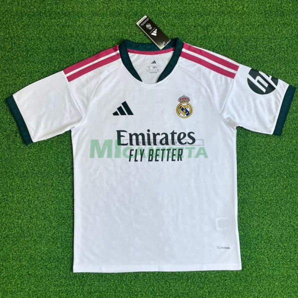 Camiseta Real Madrid Primera Equipación 2026/2027 Blanco con Parche HP