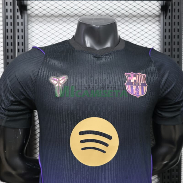 Camiseta Barcelona Segunda Equipación 2026/2027 Negro/Morado (EDICIÓN JUGADOR)