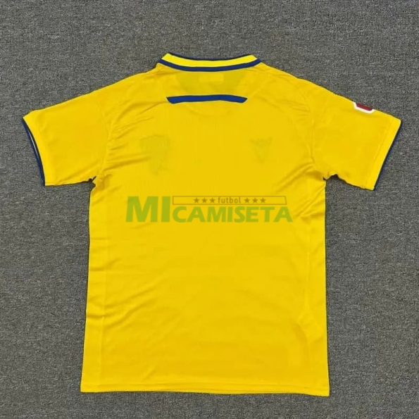 Camiseta Cadiz Primera Equipación 2025/2026 Amarillo con Parche La Liga