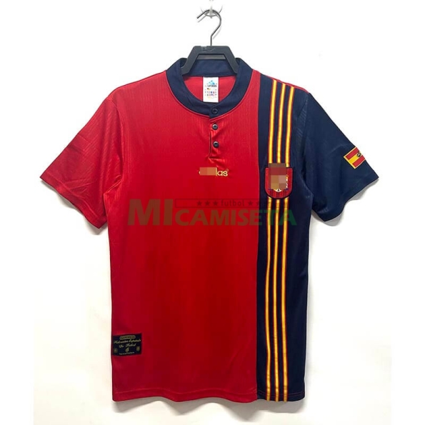 Camiseta España Primera Equipación Retro 1996