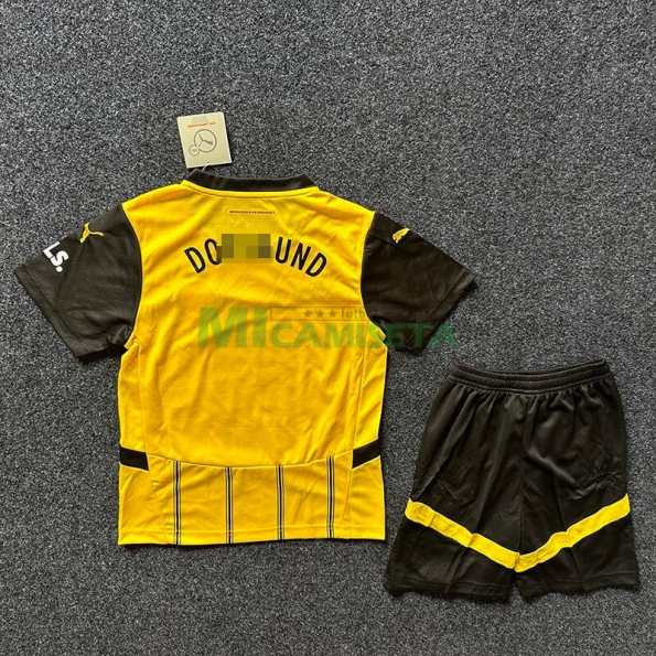 Camiseta Borussia Dortmund Primera Equipación 2024/2025 Niño Kit