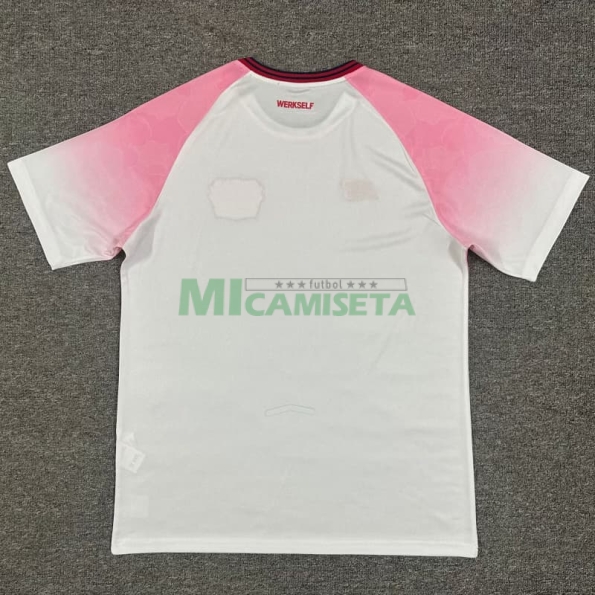 Camiseta Leverkusen Segunda Equipación 2025/2026 Rosa/Blanco