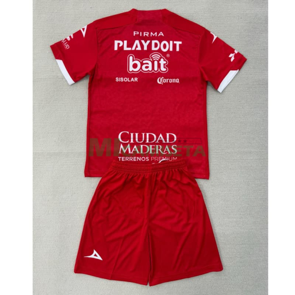 Camiseta Club Necaxa Primera Equipación 2025/2026 Rojo Niño Kit