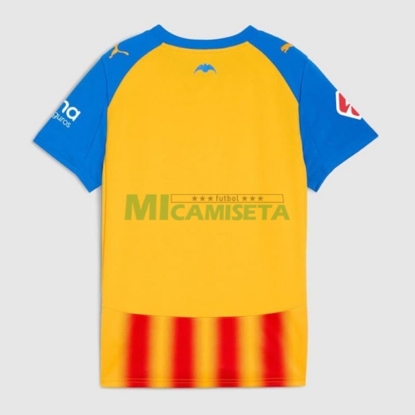 Camiseta Valencia 2025/2026 Tercera Equipación Amarillo/Rojo/Azul