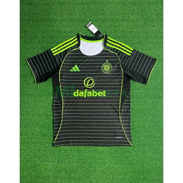 Camiseta Celtic Segunda Equipación 2025/2026 Negro/Verde