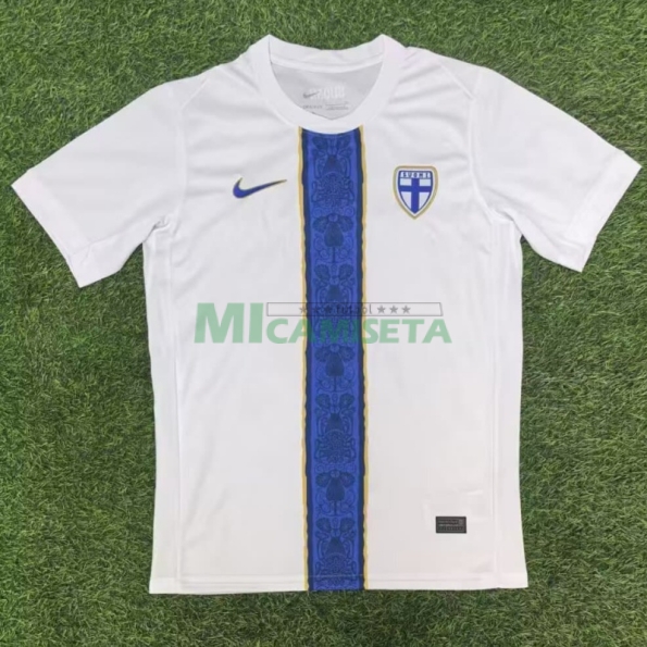 Camiseta Finlandia Primera Equipación 2025/2026 Blanco