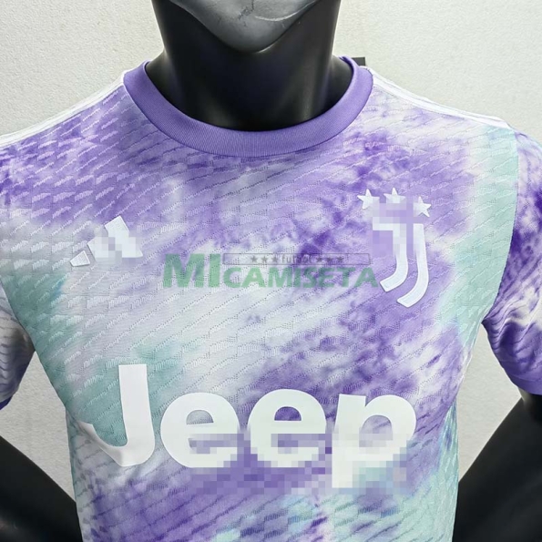 Camiseta Juventus 2022/2023 Púrpura/Verde (EDICIÓN JUGADOR)
