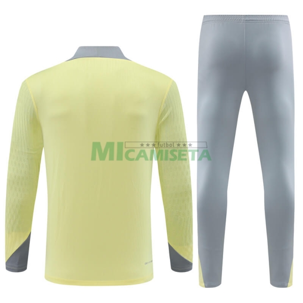 Sudadera de Entrenamiento Club America 2024/2025 Amarillo Claro