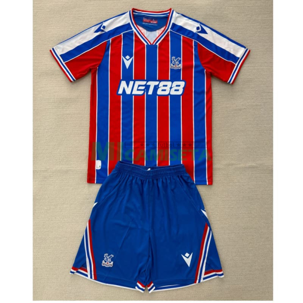 Camiseta Crystal Palace FC Primera Equipación 2025/2026 Rojo/Azul