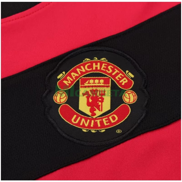 Camiseta Manchester United 2009/10 Primera Equipación Retro Niño Kit