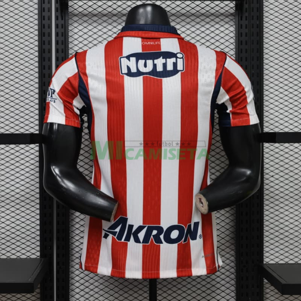 Camiseta Chivas Primera Equipación 2026/2027 Rojo/Blanco (EDICIÓN JUGADOR)