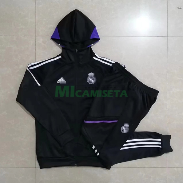Sudadera Real Madrid FC 2023-2024 Negro (Hombre/Niño) + Pantalones  [ES-HA04025] - €60.00 