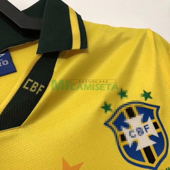 Camiseta Brasil Primera Equipación Retro 1994