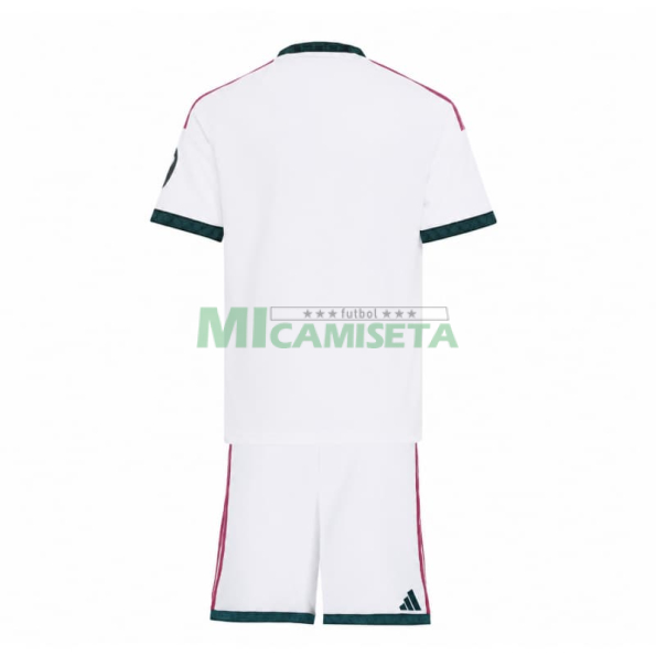 Camiseta Real Madrid Primera Equipación 2026/2027 Blanco Niño Kit con Parche HP