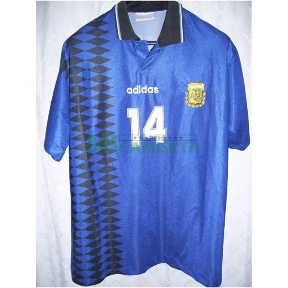 Camiseta SIMEONE 14 Argentina Segunda Equipación Retro 1994