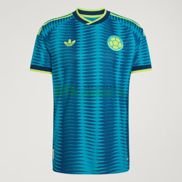 Camiseta Colombia Segunda Equipación Mundial 2026 Azul