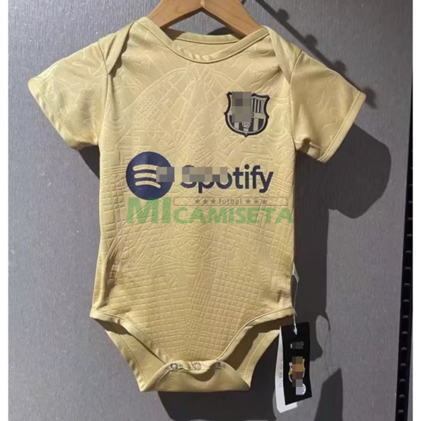 Camiseta Barcelona Segunda Equipación 2022/2023 Baby