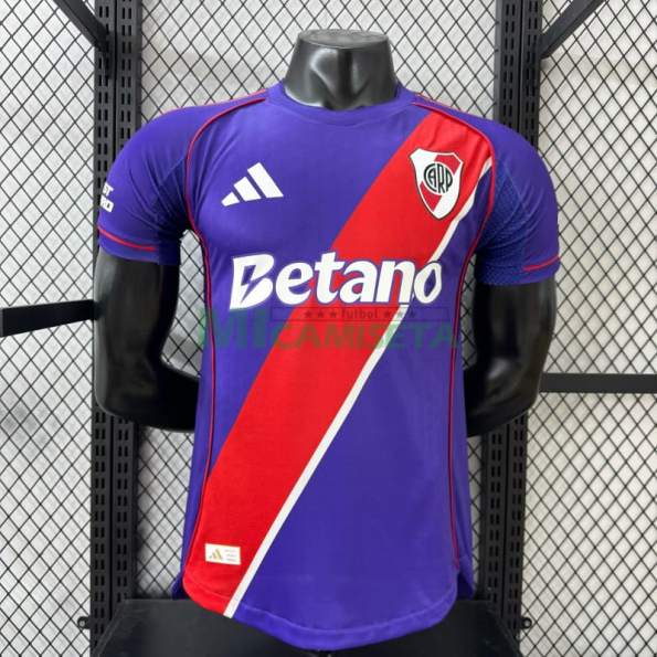 Camiseta River Plate Cuarta Equipación 2026/2027 Morado/Rojo/Blanco (EDICIÓN JUGADOR)