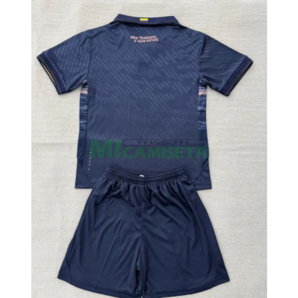 Camiseta Ecuador Segunda Equipación Mundial 2026 Azul Marino Niño Kit