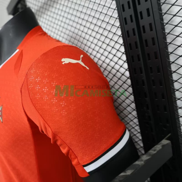 Camiseta Portugal Primera Equipación 2025 Rojo (EDICIÓN JUGADOR)