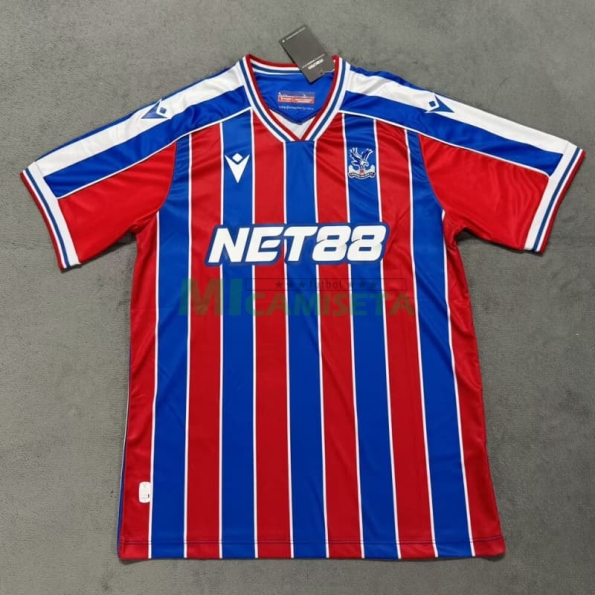 Camiseta Crystal Palace FC Primera Equipación 2025/2026 Rojo/Azul