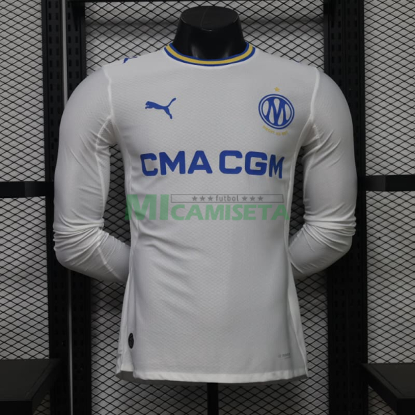 Camiseta Olympique Marsella Primera Equipación 2026/2027 Blanco (EDICIÓN JUGADOR)