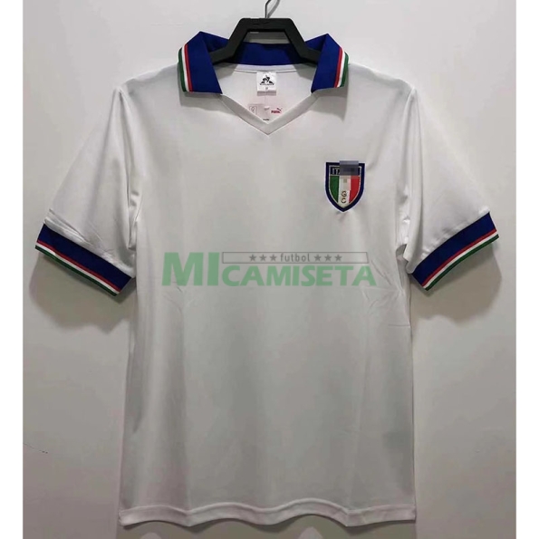 Camiseta Italia Segunda Equipación Retro 1982