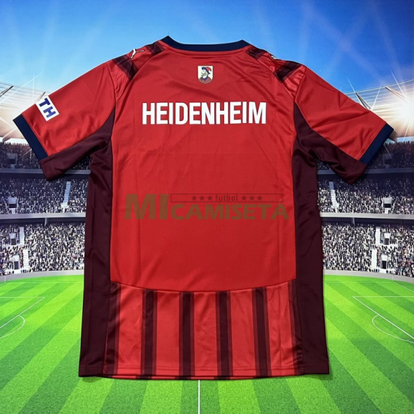 Camiseta FC Heidenheim Primera Equipación 2025/2026 Rojo