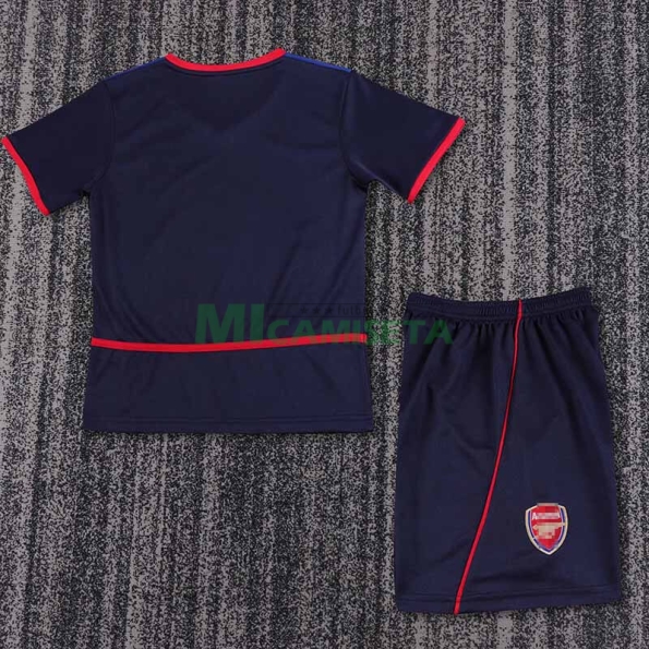 Camiseta Arsenal Segunda Equipación Retro 2002/04 Niño Kit