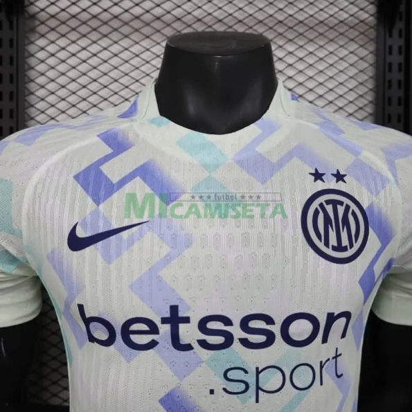 Camiseta Inter de Milan Segunda Equipación 2025/2026 Blanco (EDICIÓN JUGADOR)