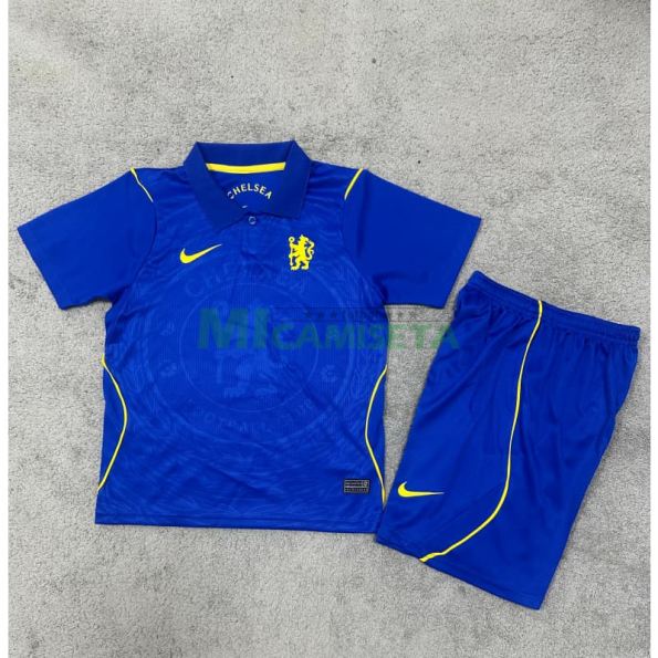 Camiseta Chelsea Primera Equipación 2026/2027 Azul Niño Kit