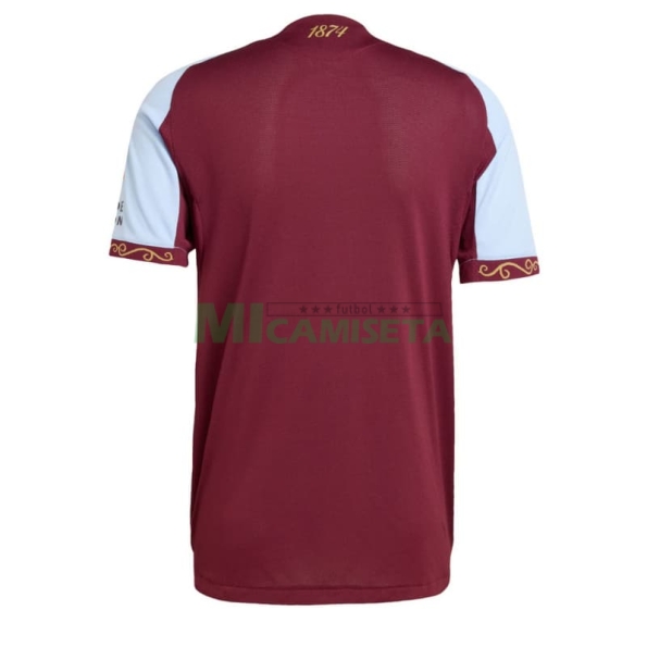 Camiseta Aston Villa Primera Equipación 2025/2026 Rojo Oscuro