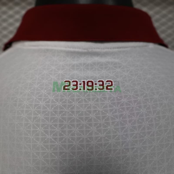 Camiseta Galatasaray Segunda Equipación 2025/2026 Blanco/Naranja (EDICIÓN JUGADOR)