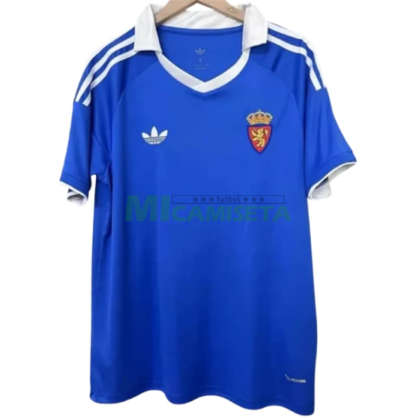 Camiseta Real Zaragoza 2025/2026 Azul Versión Retro