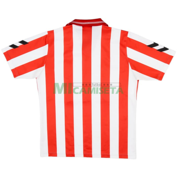 Camiseta Sunderland AFC Primera Equipación Retro 1991/1994 Rojo/Blanco