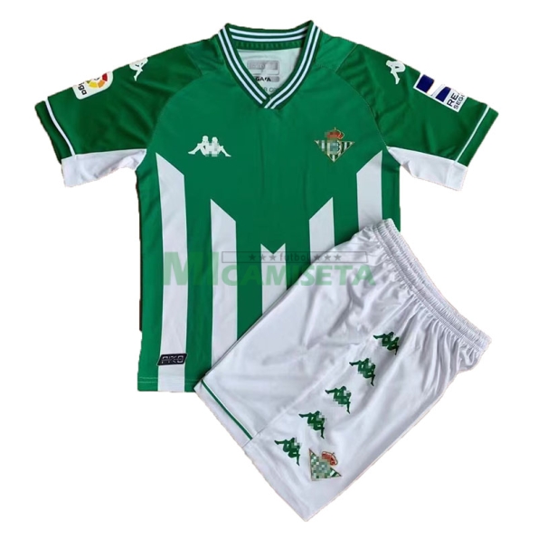 Camiseta Real Betis Primera Equipación 2021/2022 Niño Kit