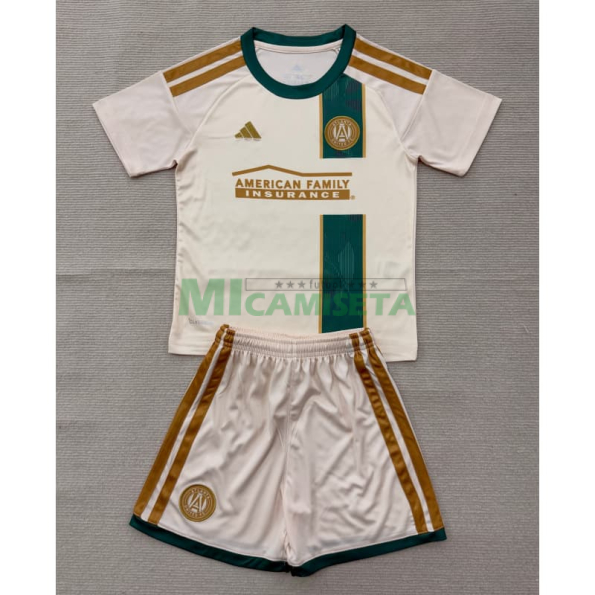 Camiseta Atlanta United Segunda Equipación 2026/2027 Caqui Niño Kit
