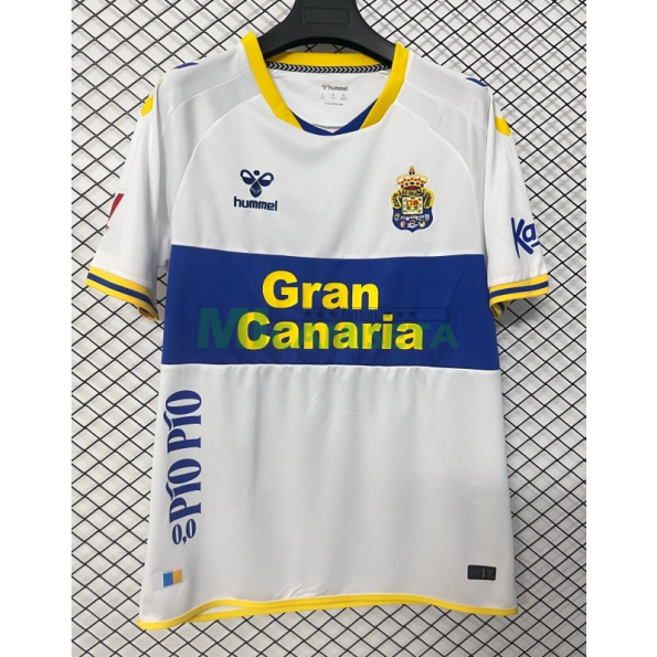 Camiseta Las Palmas Tercera Equipación 2026/2027 Blanco con Parche La Liga