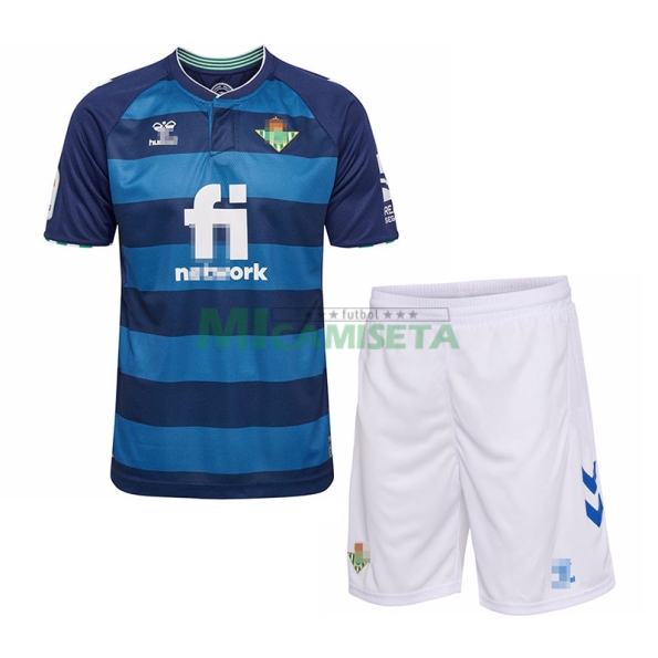 Camiseta Real Betis Segunda Equipación 2022/2023 Niño Kit