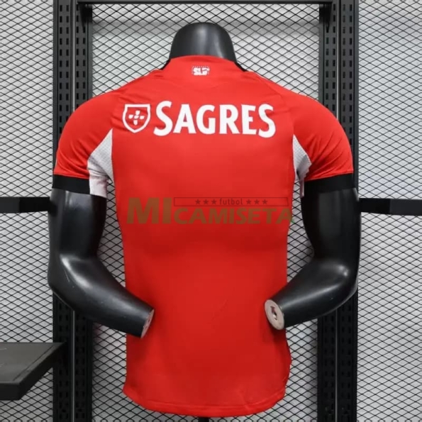 Camiseta Benfica Primera Equipación 2025/2026 Rojo (EDICIÓN JUGADOR)