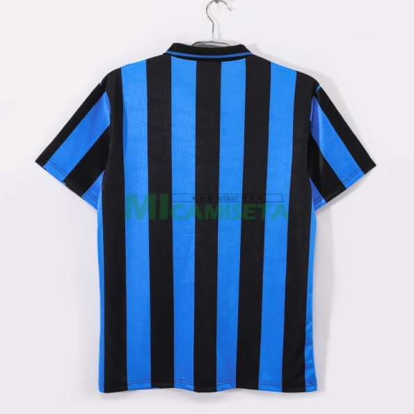 Camiseta Inter de Milan 1992/94 Primera Equipación Retro Azul/Marino
