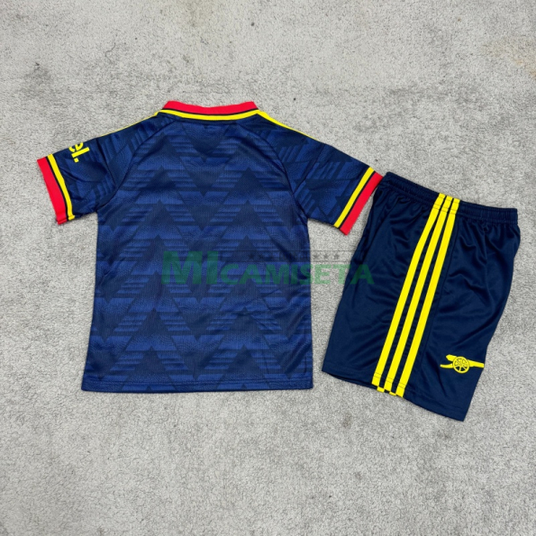 Camiseta Arsenal Segunda Equipación 2026/2027 Azul Marino Niño Kit