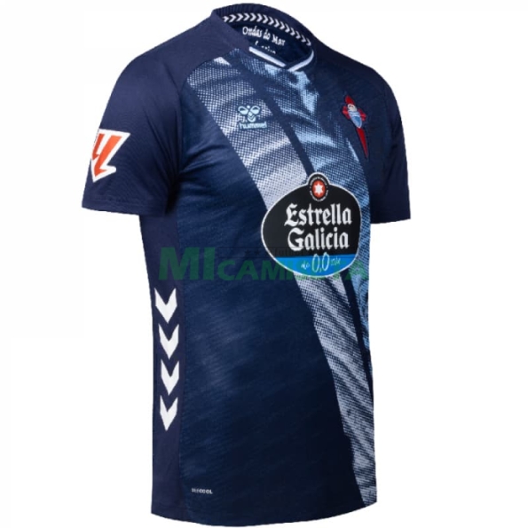 Camiseta Celta De Vigo Segunda Equipación 2025/2026 Azul Marino con La Liga Parche
