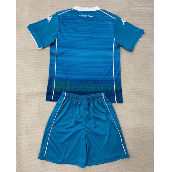 Camiseta Fiorentina Tercera Equipación 2025/2026 Azul Niño Kit